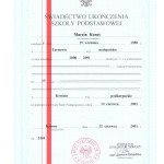 Świadectwo - Szkoła Podstawowa_str.1